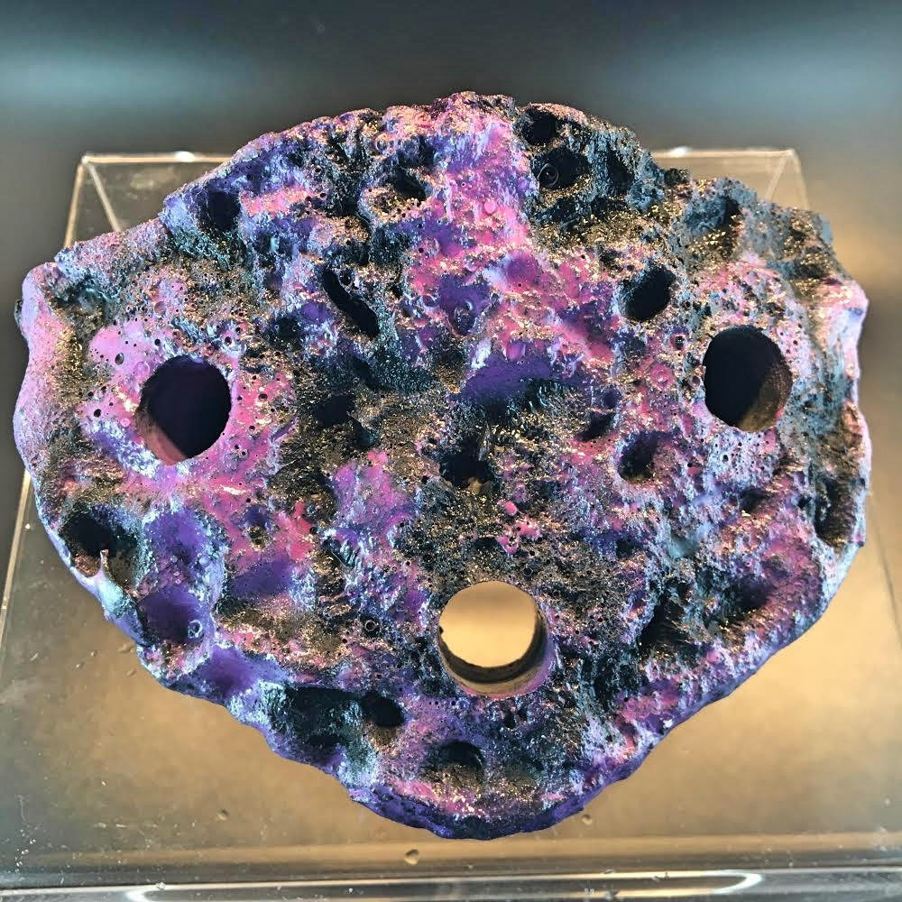 3 holed magnetic coral display shelf - Aqua Rocks