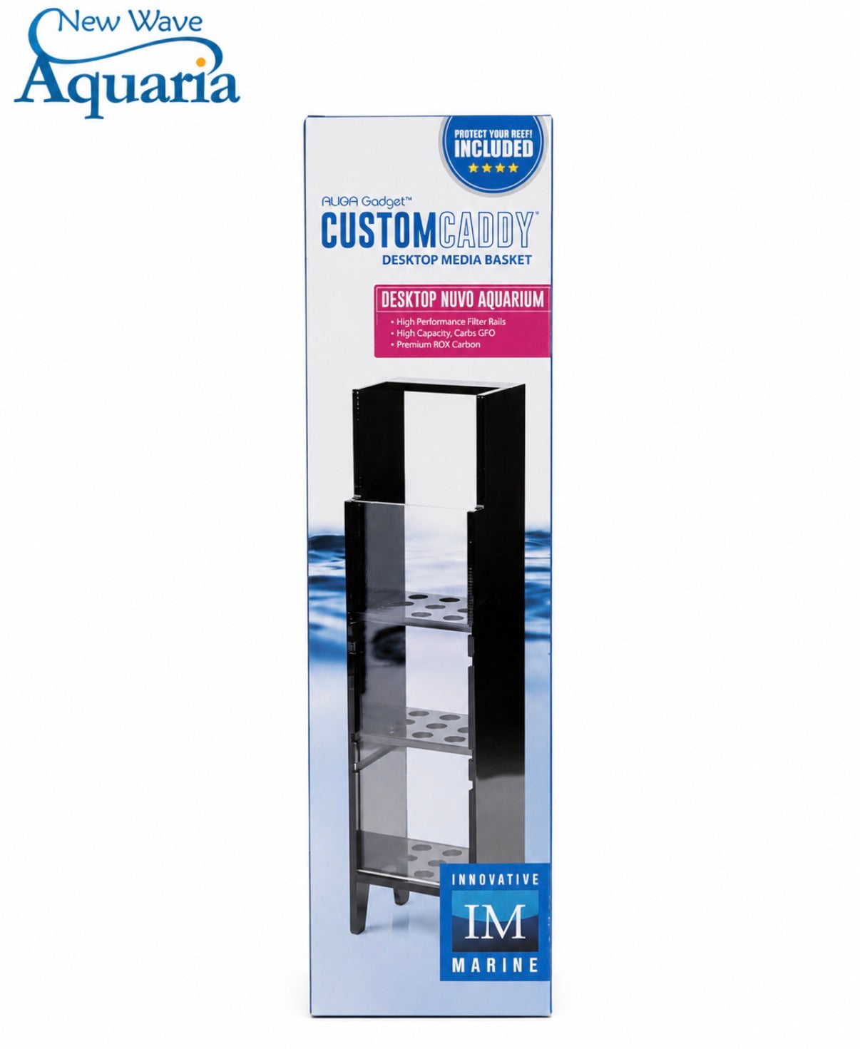 IM AUQA GADGET - CustomCaddy Desktop - Includes Purity Pack Media - Fits all Desktop Models