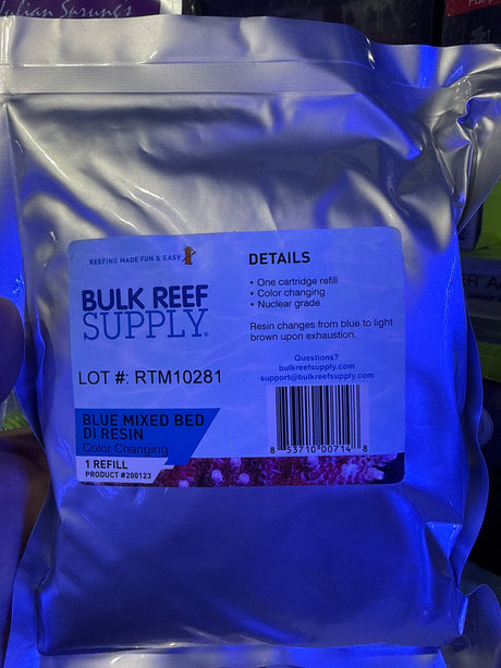 Blue Mixed Bed Resin (Color Changing)