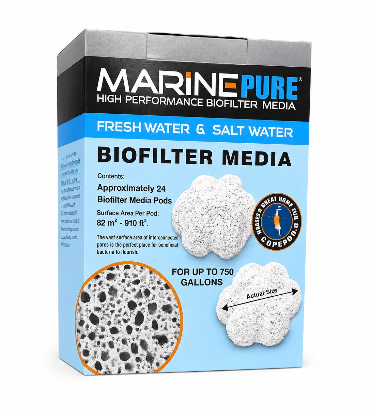MarinePure Biofilter Media PODS (3 Count)