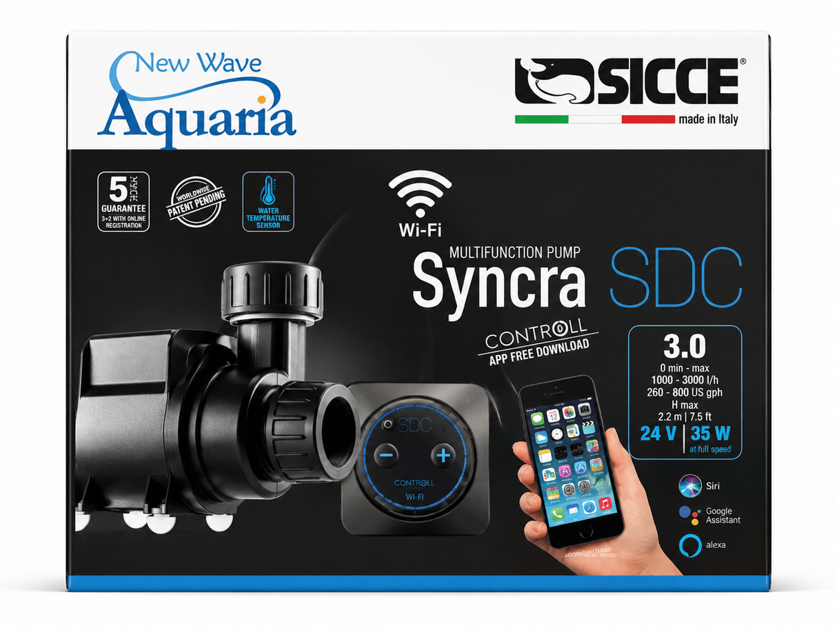Syncra SDC 3.0 WiFi Controllable Pump (260-800 GPH)