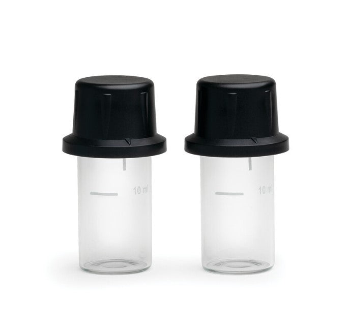 Glass Cuvette with Cap (2 pieces) for marine master