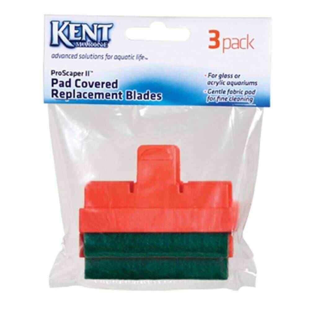 Kent ProScraper II Pad Covered Replacement Blades 3pk.