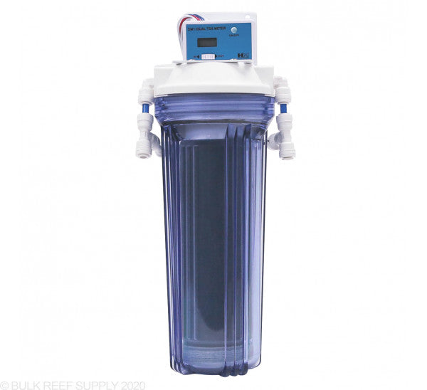 Single DI Canister With Dual Line TDS Meter