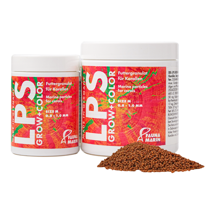 LPS Grow+Color Pellets Coral Food - Fauna Marin