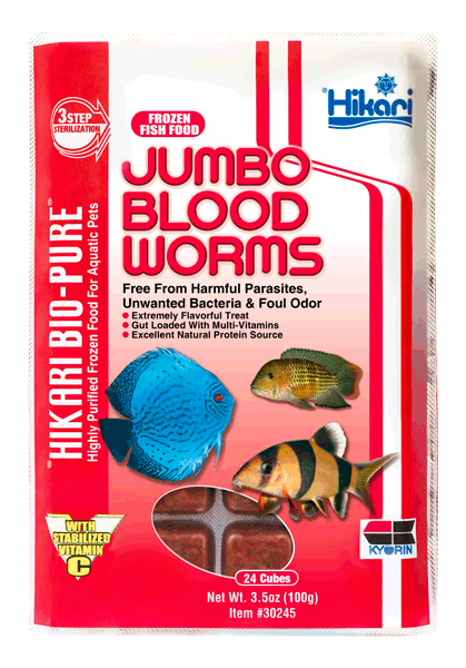 Hikari Frozen Jumbo Bloodworms
