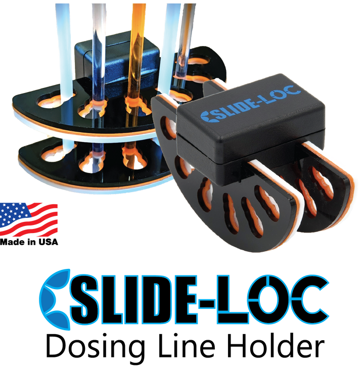Universal Magnetic Dosing Line Holder - Slide Loc