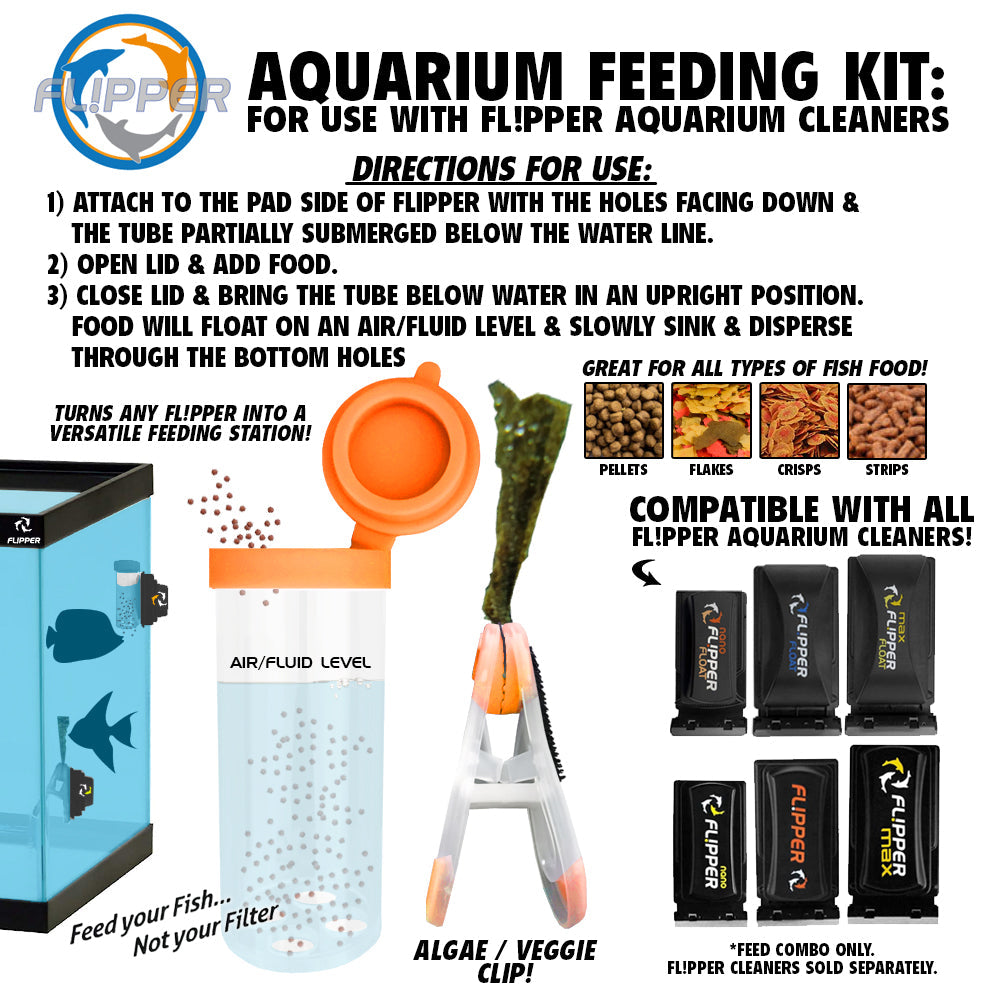 Aquarium Feeding Kit - Flipper
