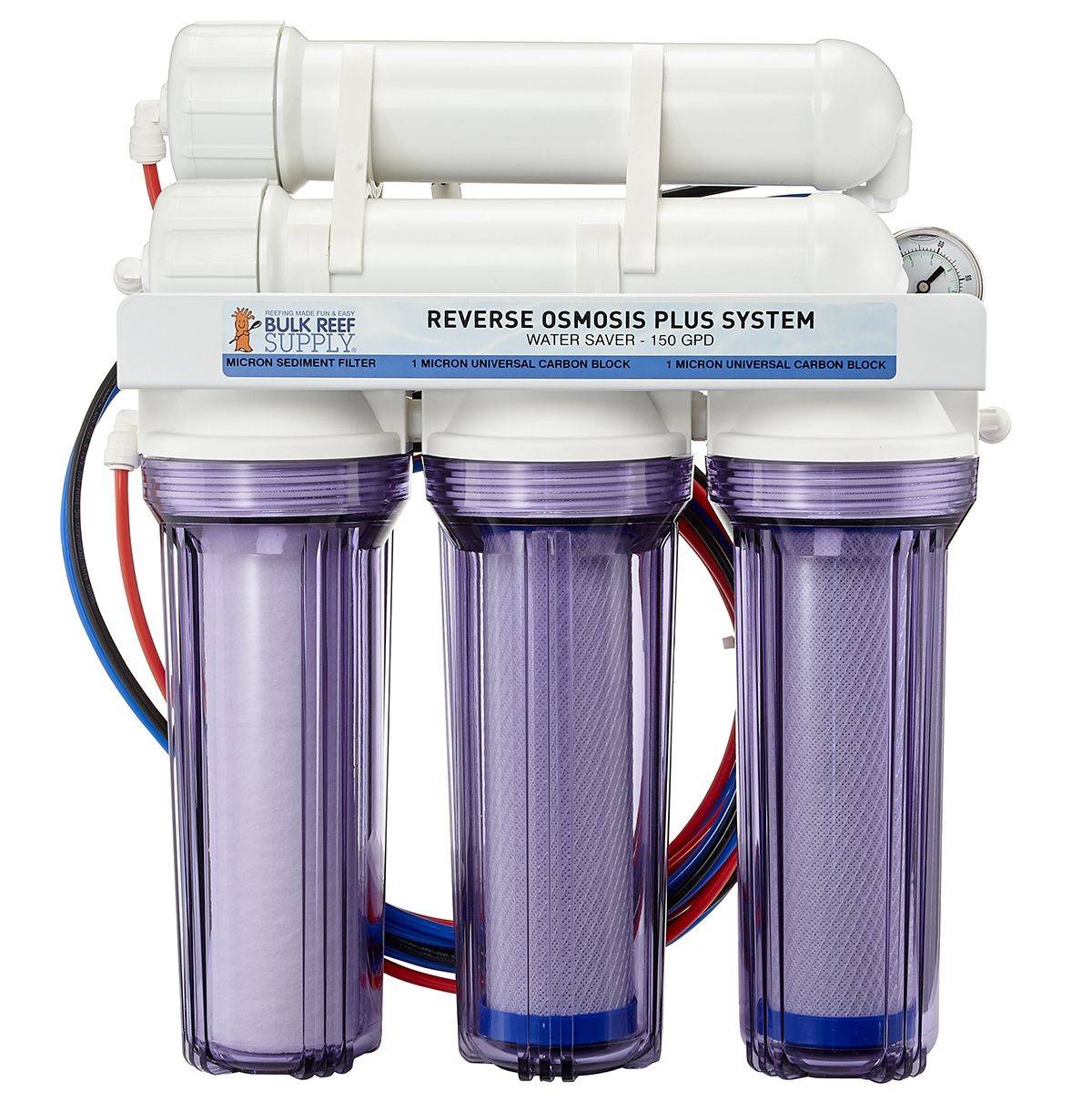 5 Stage Premium Plus 150 GPD Water Saver RO/DI System